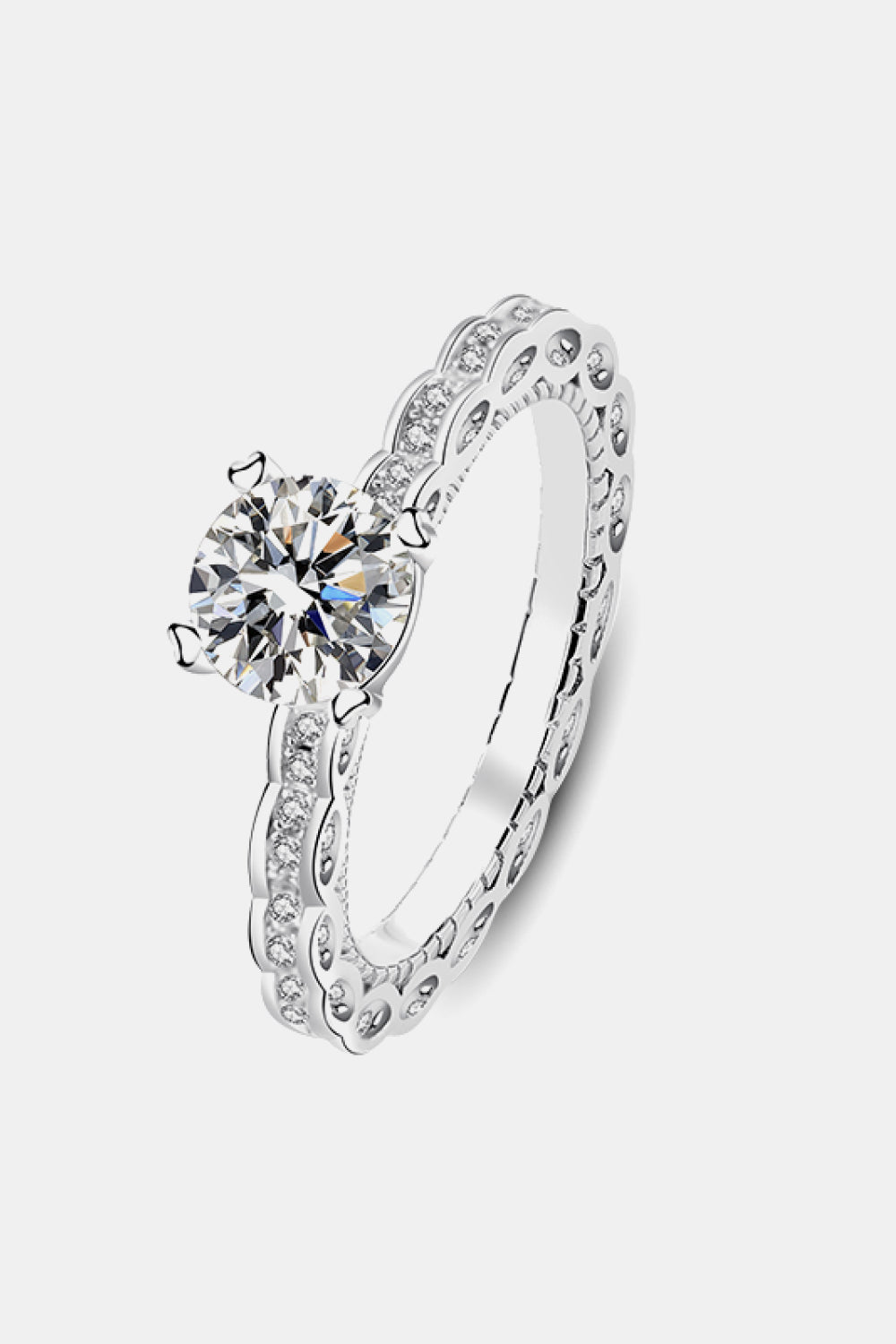 The RING you always wanted 1 Carat Moissanite 925 Sterling Silver Ring💍